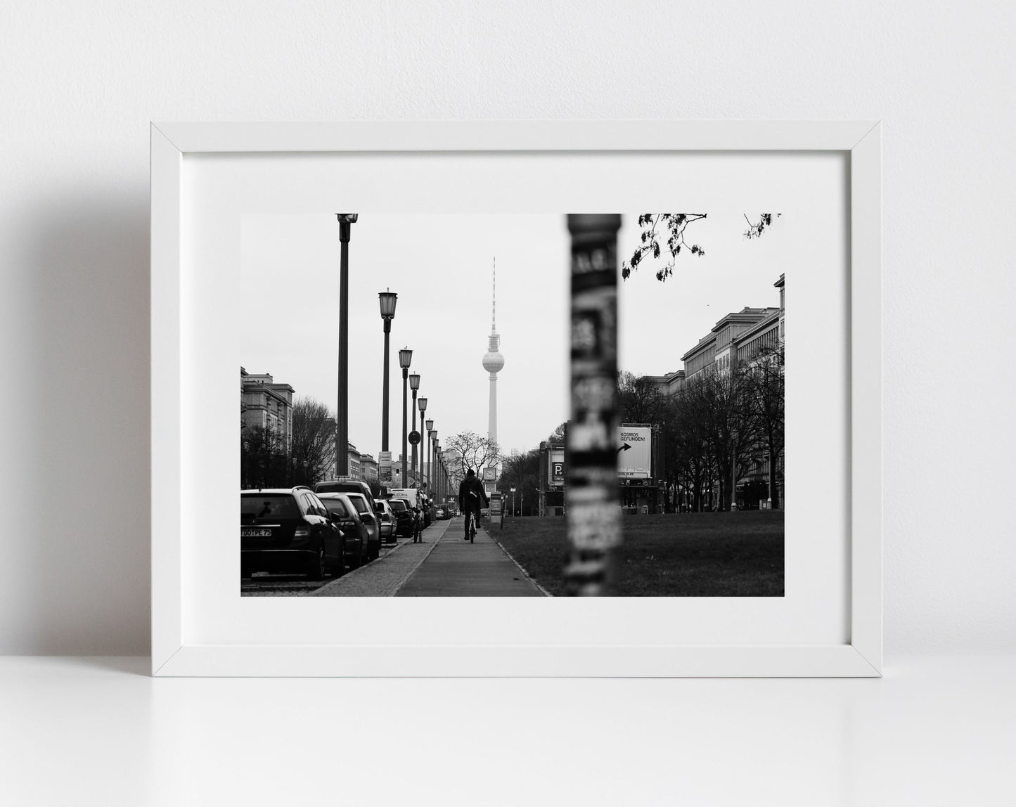 Karl Marx Allee Berlin Photography Print (Black And White)