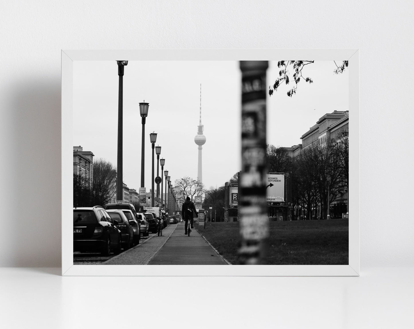 Karl Marx Allee Berlin Photography Print (Black And White)