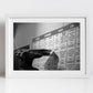 Florence Italy All’Antico Vinaio Black And White Photography Art Print
