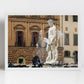 Florence Italy Photography Art: Fountain Of Neptune Print