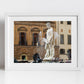 Florence Italy Photography Art: Fountain Of Neptune Print