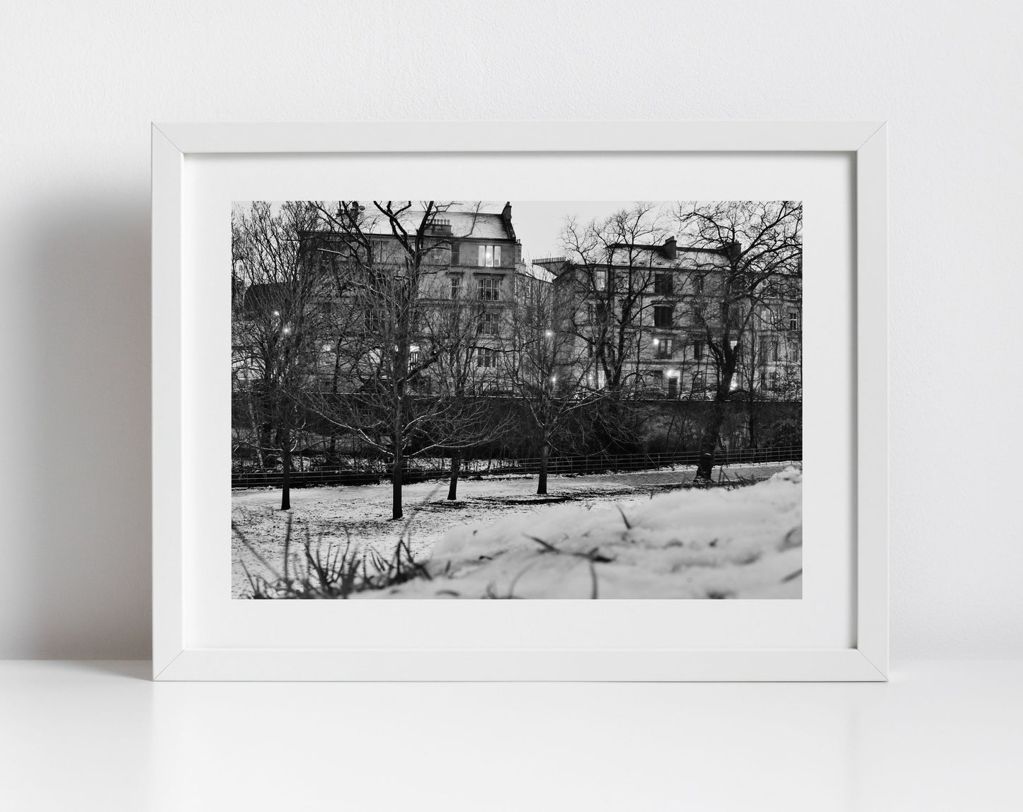 Glasgow Tenement West End Kelvingrove Park Photography Print
