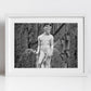 Florence Italy Photography Art: Fountain Of Neptune (Black And White)