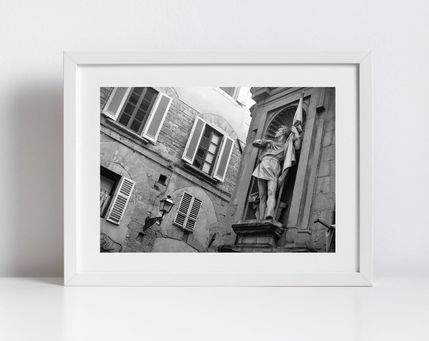 Florence Italy Photography Art: Michele di Lando (Black And White)