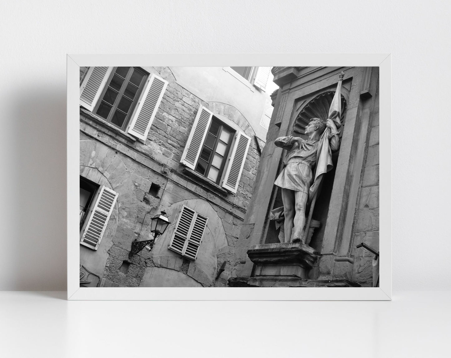 Florence Italy Photography Art: Michele di Lando (Black And White)