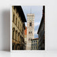 Florence Italy Fine Art Photography Print: Giotto's Campanile
