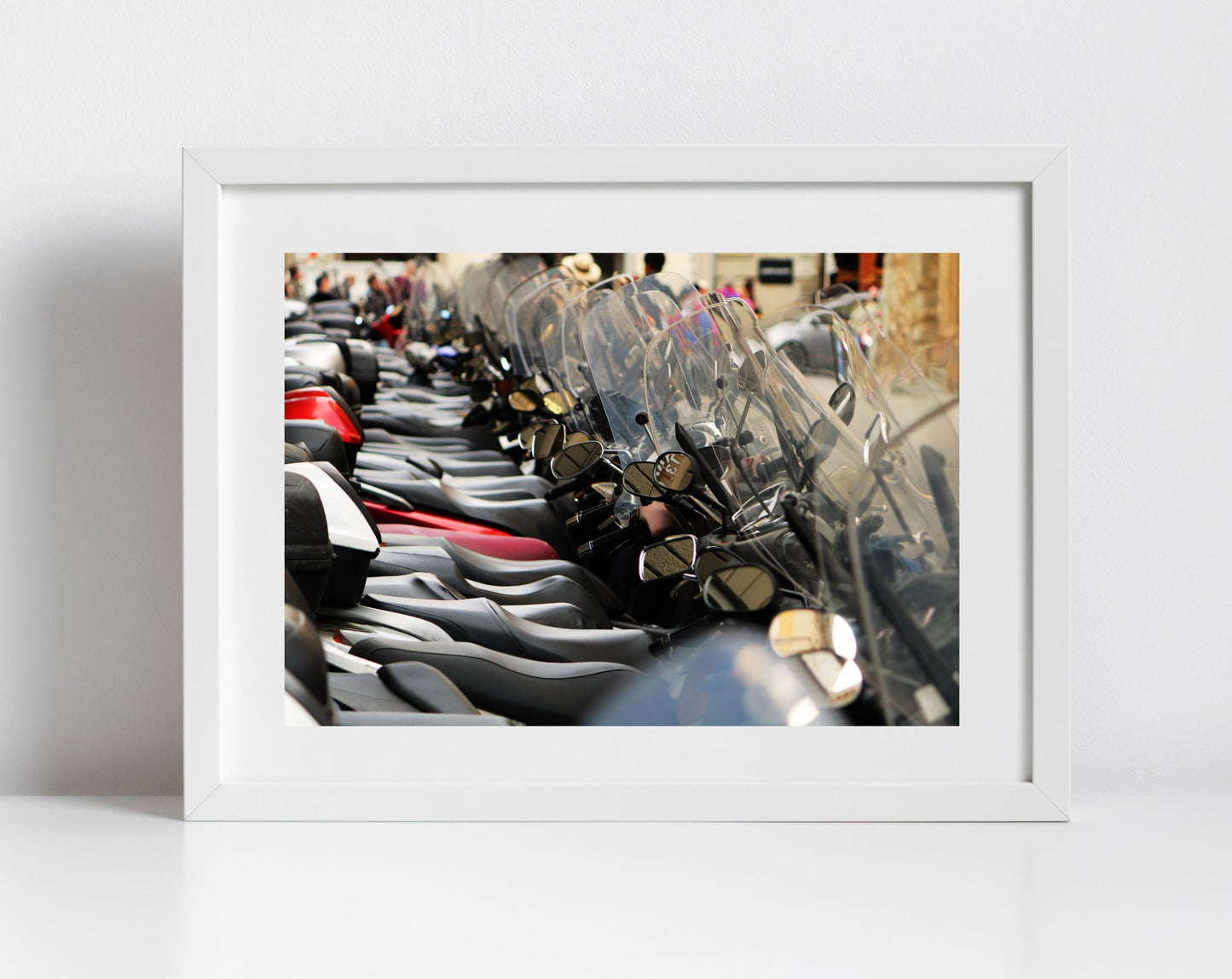 Florence Italy Vespas Photography Art Print