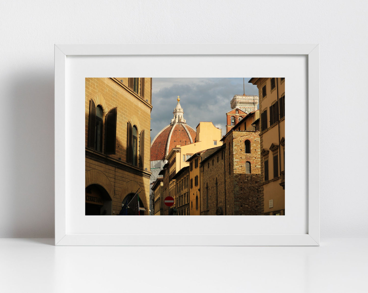 Florence Via Panzani Italy Photography Art Print