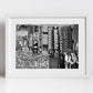 Napoli Football Club Black And White Photography Art Print
