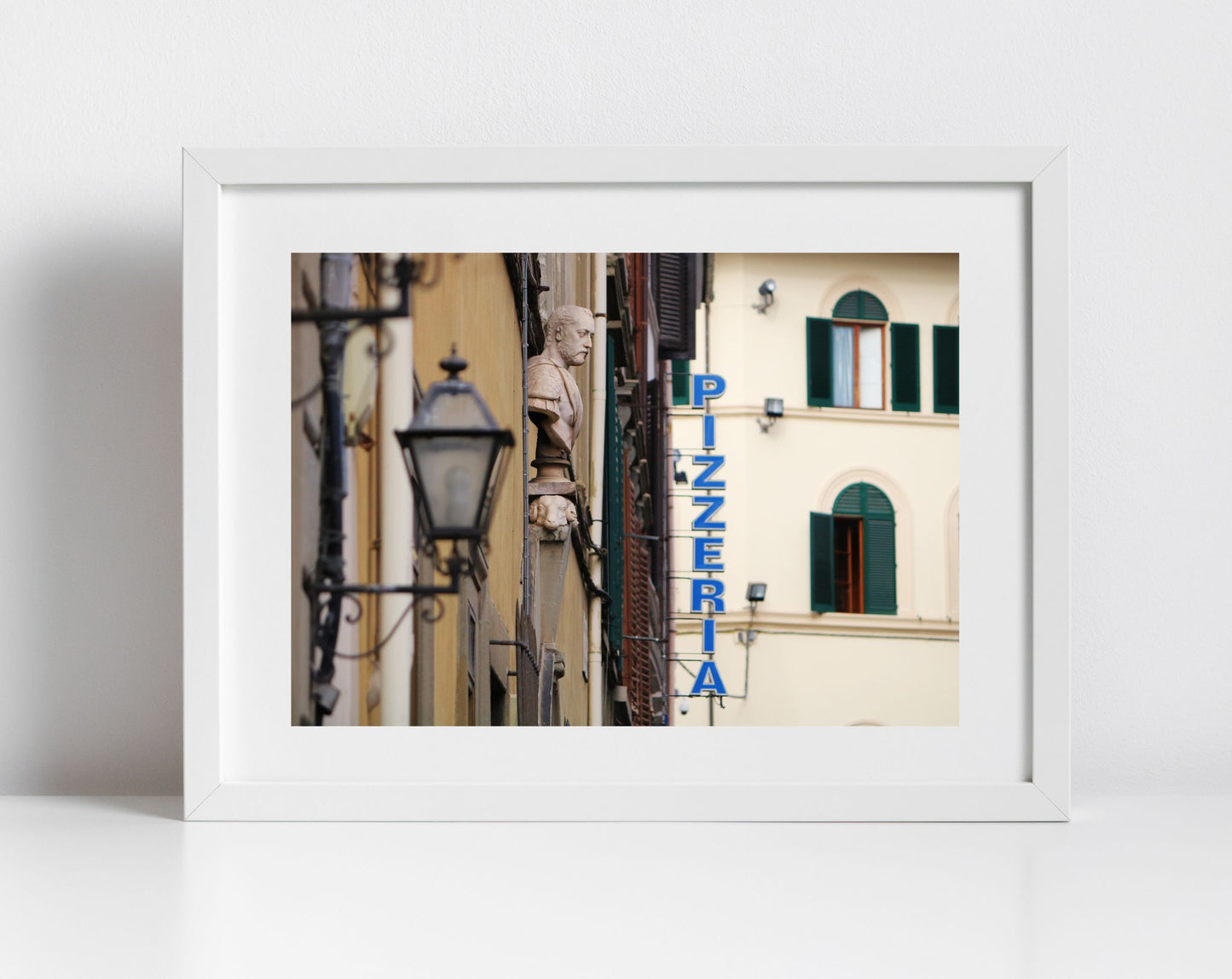 Florence Italy Pizzeria Photography Art Print