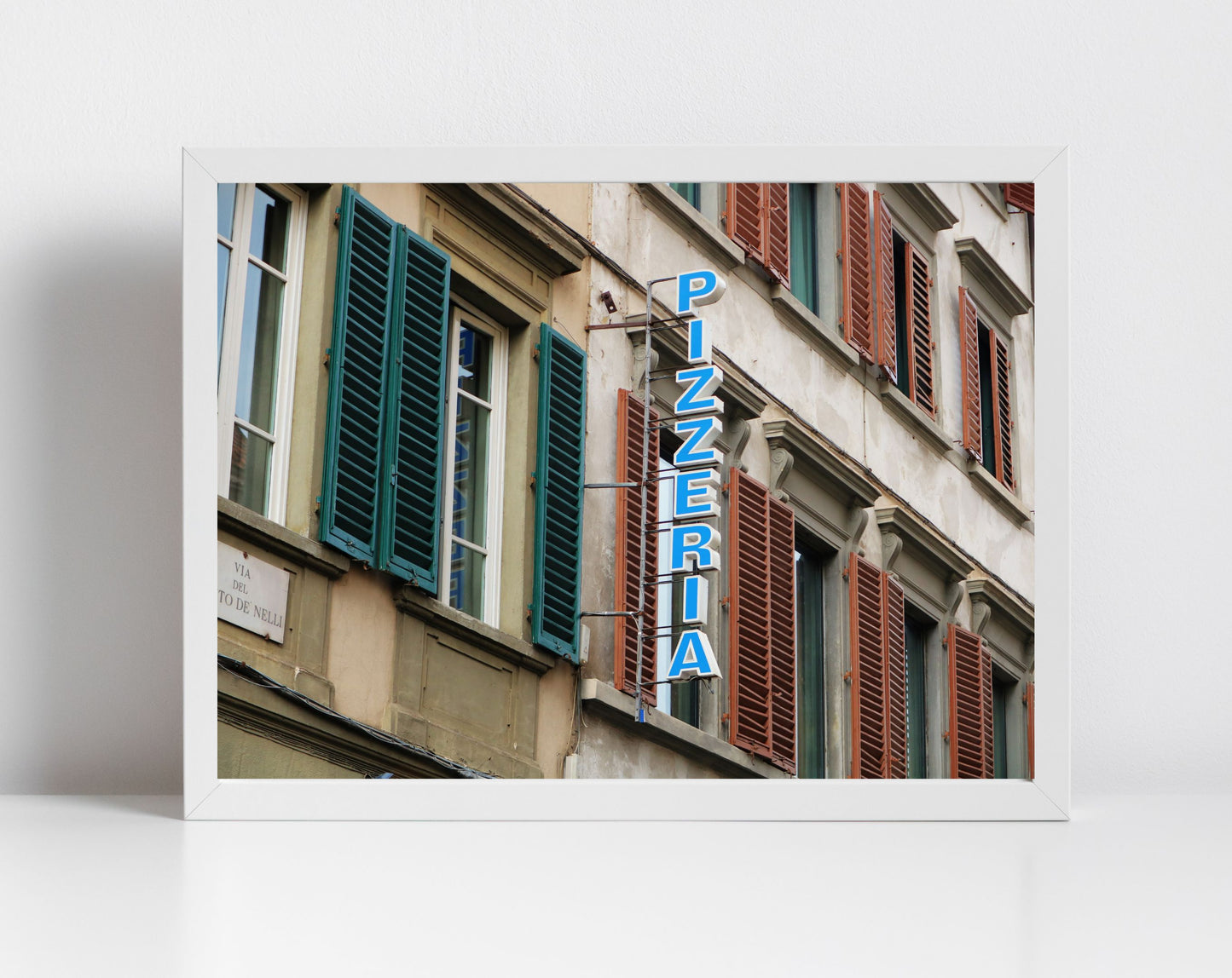Florence Pizzeria Italy Photography Art Print