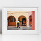 Bologna Street Photography Via Del Pratello Art Print