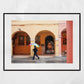 Bologna Street Photography Via Del Pratello Art Print