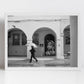 Bologna Street Black And White Photography Via Del Pratello Art Print