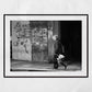 Communist Street Black And White Photography Print: Bologna Italy Wall Art