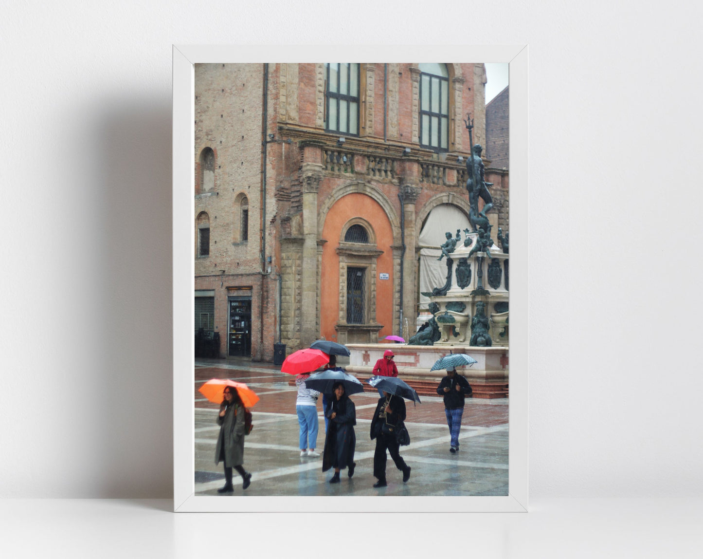 Bologna In The Rain Photography Print