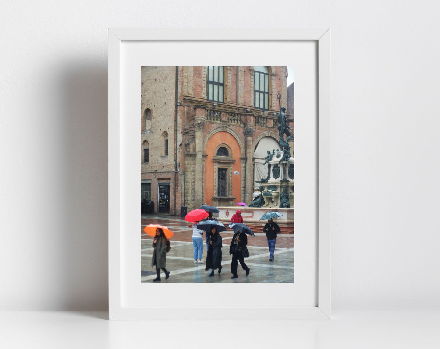 Bologna In The Rain Photography Print