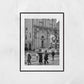 Bologna In The Rain Black And White Photography Print