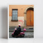 Bologna Pink Vespa Photography Print