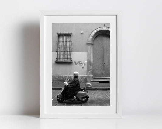 Bologna Vespa Photography Print