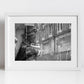 Nereid Fountain of Neptune Bologna Black And White Photography Print