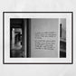 Italian Graffiti Bologna Black And White Photography Print