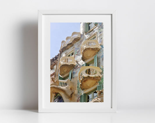 Casa Batlló Gaudi Barcelona Casa Photography Art Print
