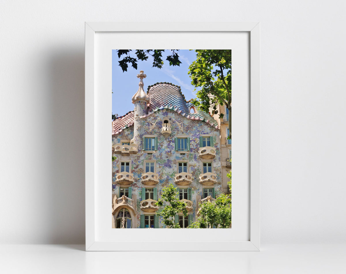 Gaudi Casa Batlló Photography Art Print