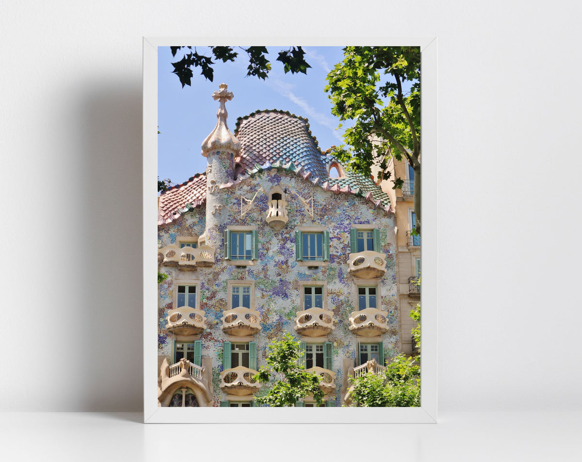 Gaudi Casa Batlló Photography Art Print