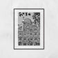 Gaudi Casa Batlló Black And White Photography Art Print