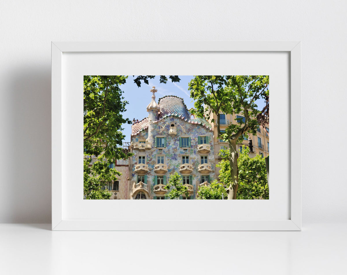 Casa Batlló Gaudi Photography Art Print