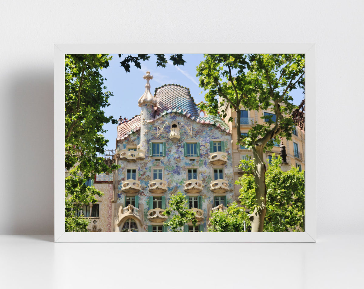 Casa Batlló Gaudi Photography Art Print