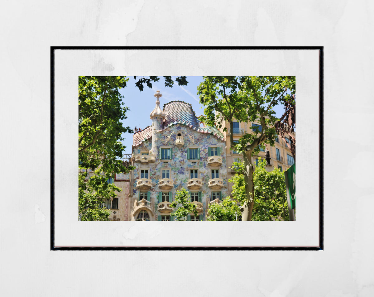Casa Batlló Gaudi Photography Art Print