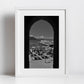 Italian Beach Black And White Photography Cefalù Sicily Print