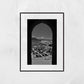 Italian Beach Black And White Photography Cefalù Sicily Print