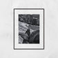 Birra Messina Sicilian Wall Art Cefalù Beach Black And White Photography Print