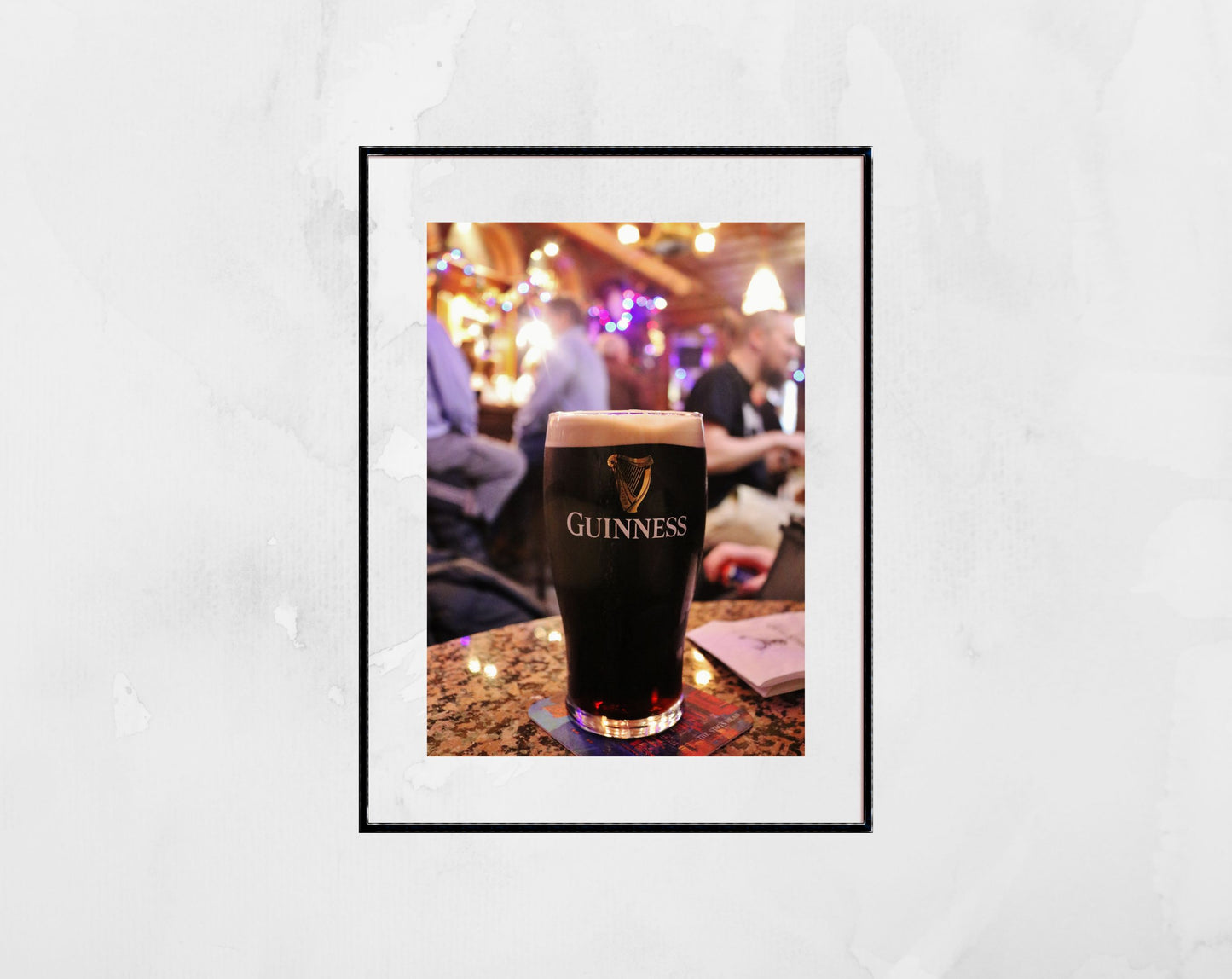 Guinness Poster Irish Pub Print The Stag's Head Dublin Photography