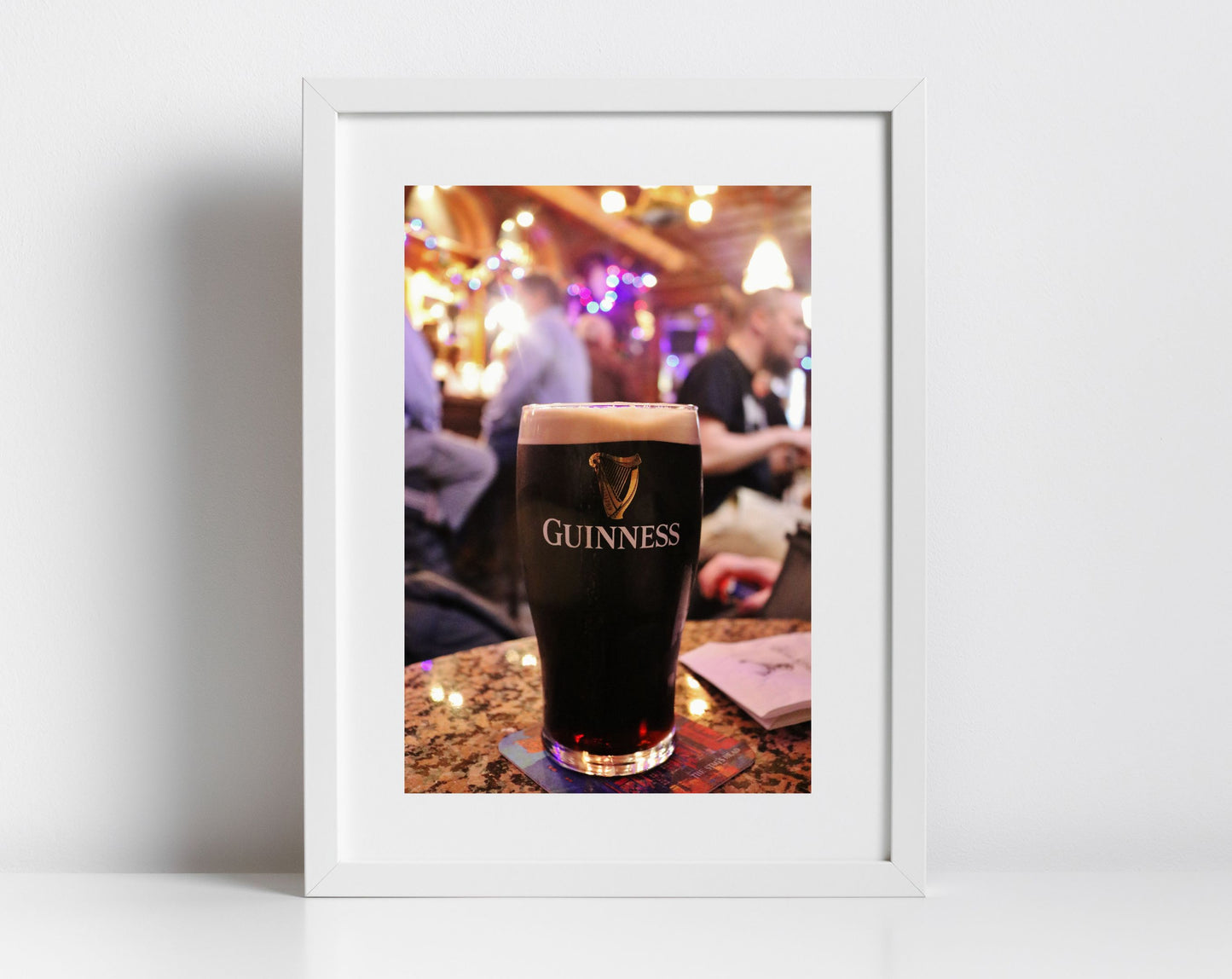 Guinness Poster Irish Pub Print The Stag's Head Dublin Photography