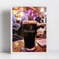 Guinness Poster Irish Pub Print The Stag's Head Dublin Photography