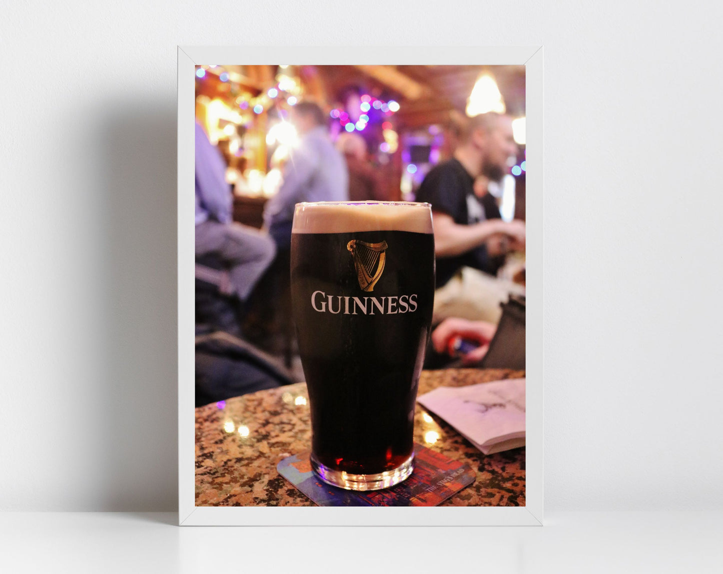 Guinness Poster Irish Pub Print The Stag's Head Dublin Photography