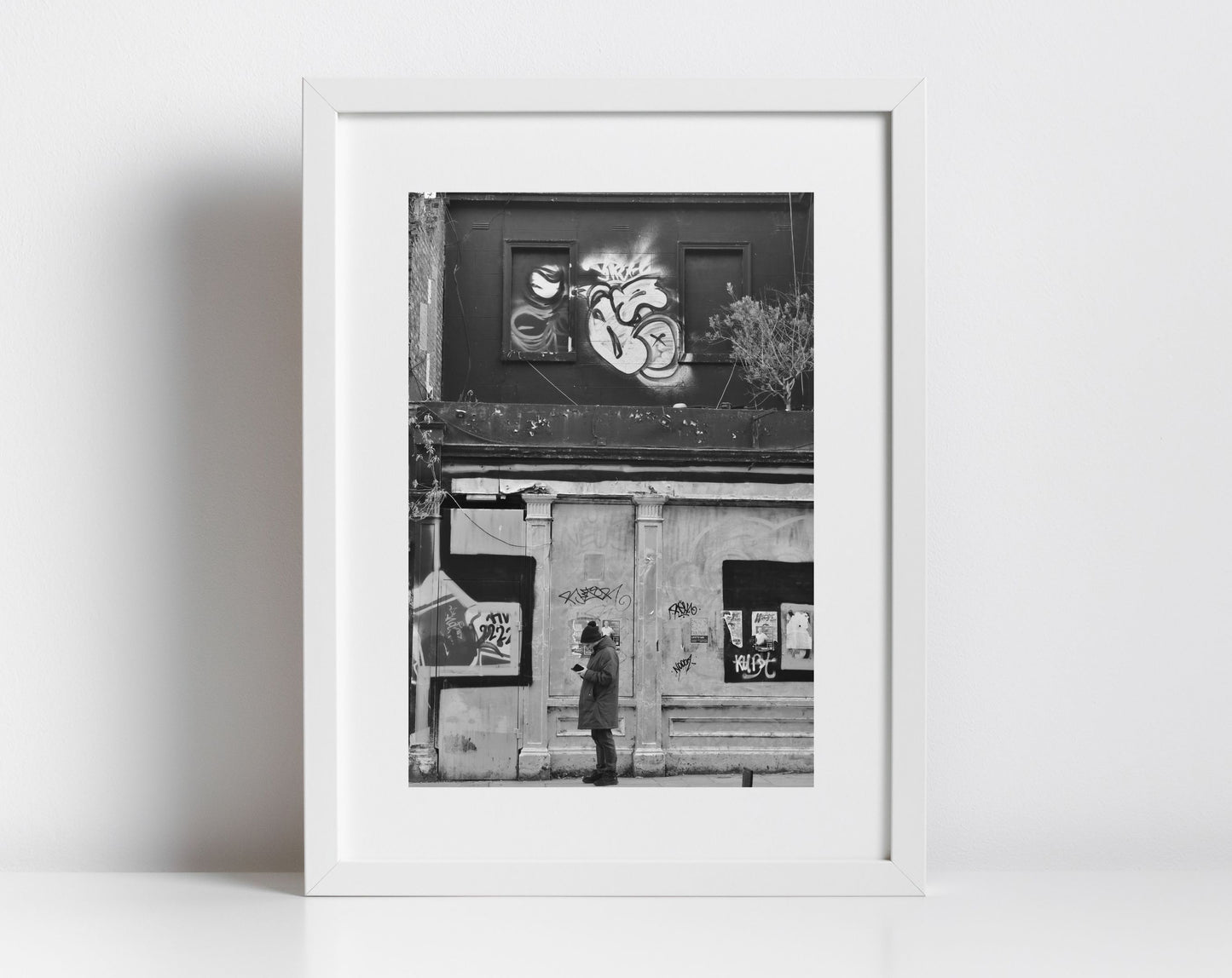 Rathmines Dublin Black And White Print Street Photography Wall Art