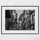 Cefalù Sicily Black And White Print Italy Wall Art Street Photography