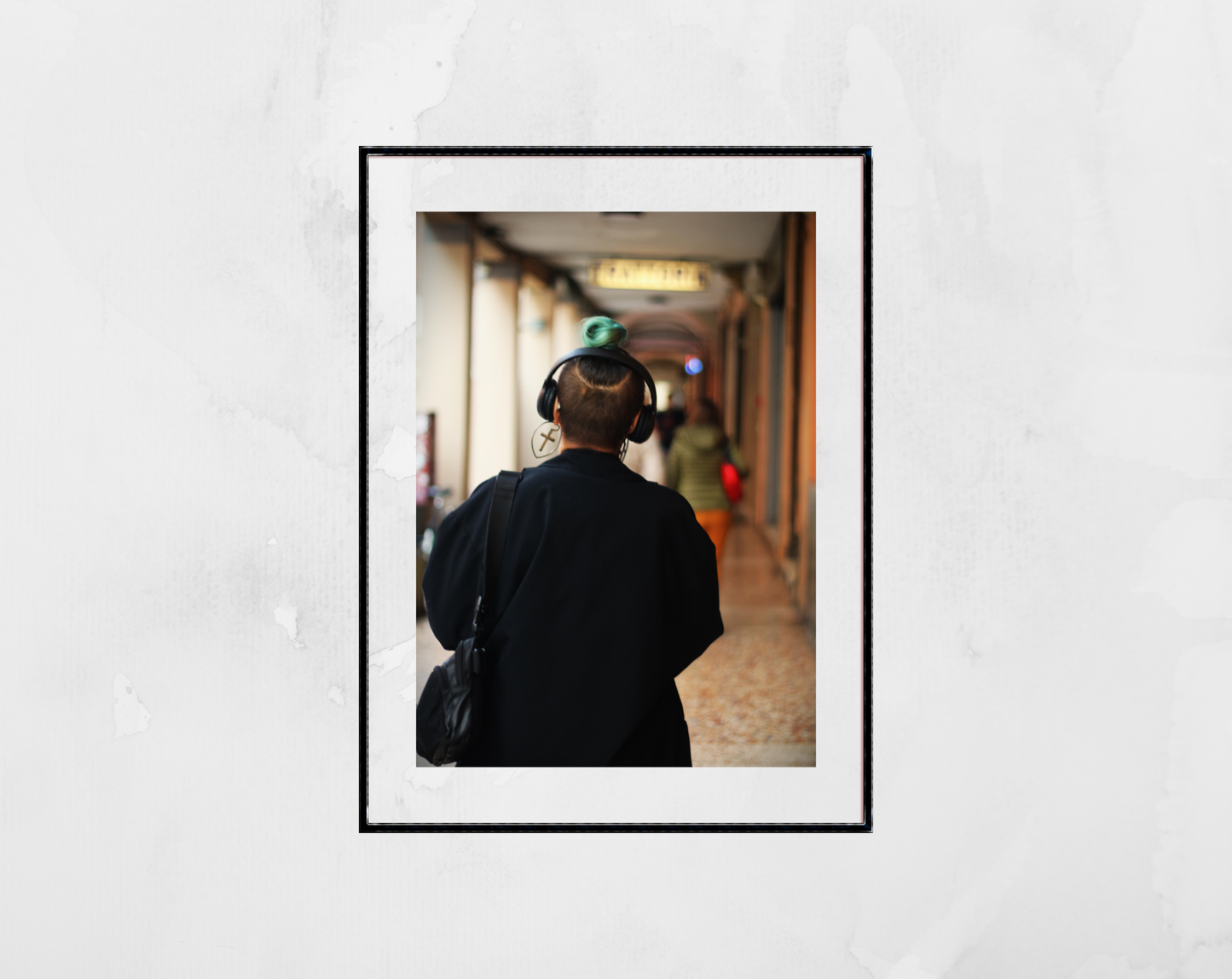 Bologna Italy Street Photography Print Punk Poster