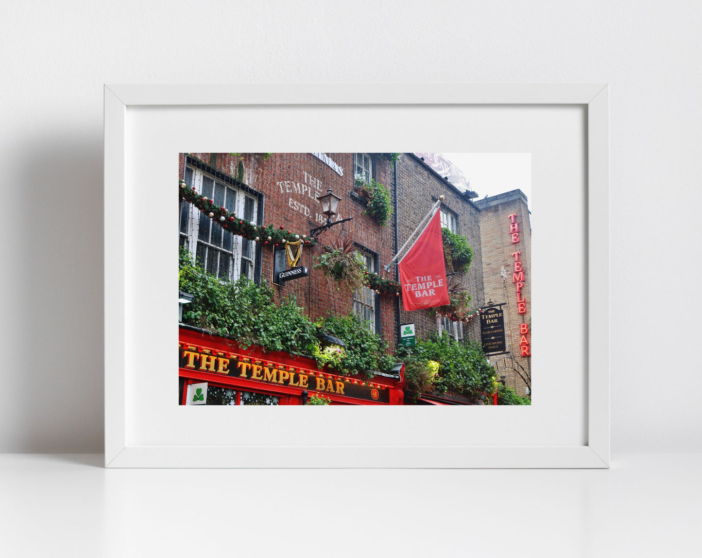 Temple Bar Art Irish Pub Print Dublin Photography