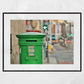 Green Post Box Ireland Wall Art Rathmines Dublin Print