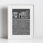 Cefalù Sicily Italy Black And White Photography Wall Art