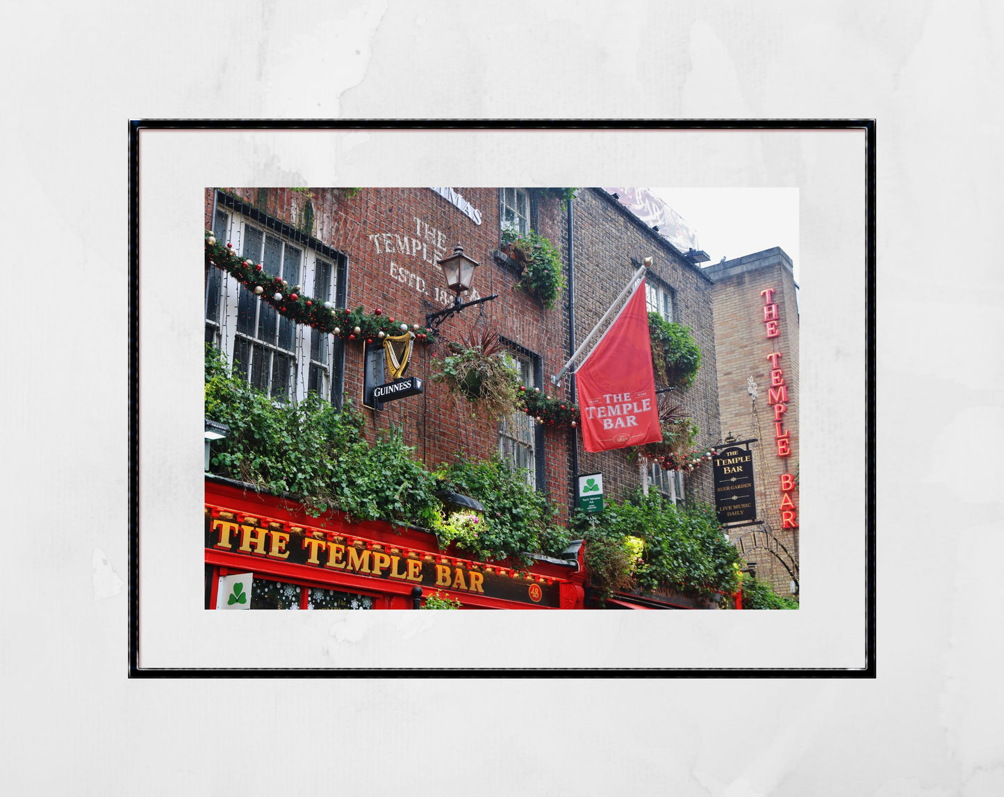 Temple Bar Art Irish Pub Print Dublin Photography