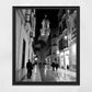 Malaga Spain Black And White Photography Print