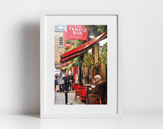 Temple Bar Art Irish Pub Decor Dublin Photography