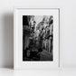 Cefalù Sicily Black And White Print Italy Street Photography